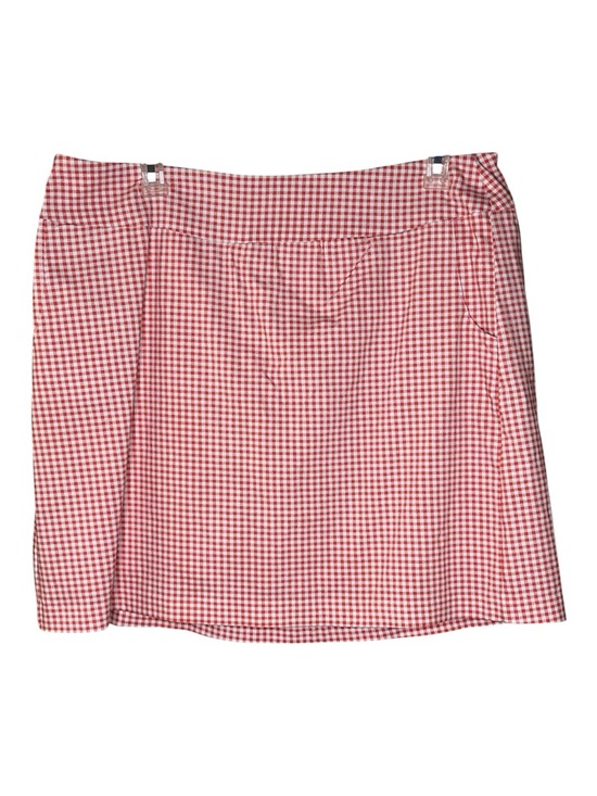 Molly & Isadora Pants - Molly and Isadora Red Gingham Mini Skirt/shorts Sz 18W